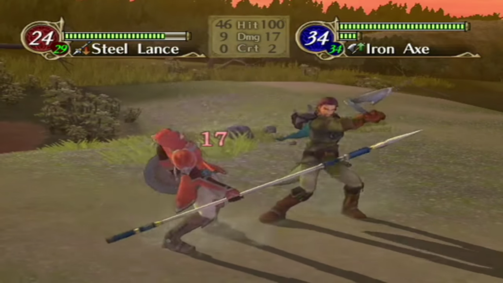 Radiant Dawn Nolan In Battle