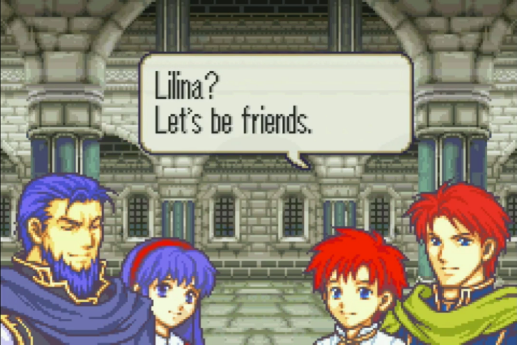 Roy and Lilina meet for the first time