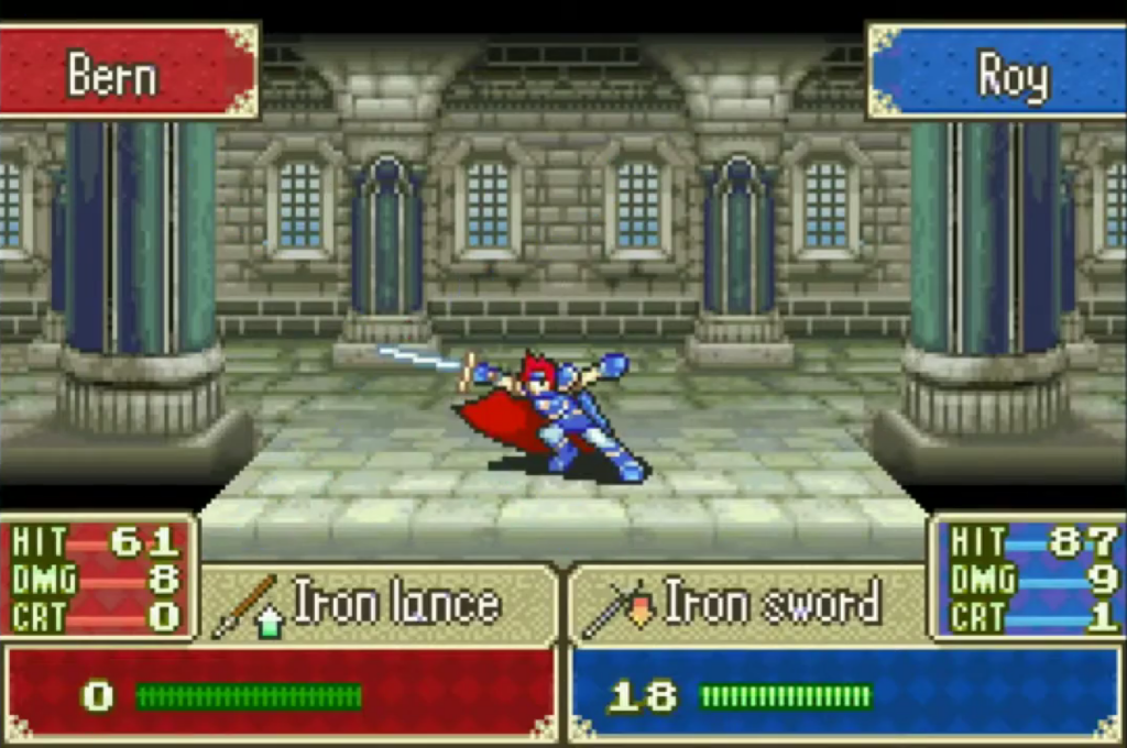 Roy in combat