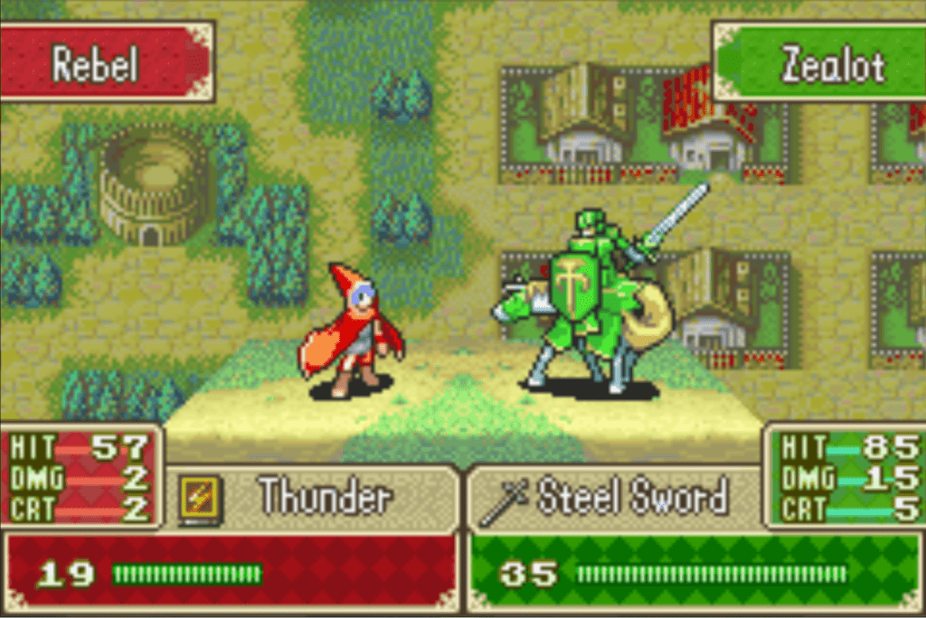 Binding Blade' Zelot attacks.