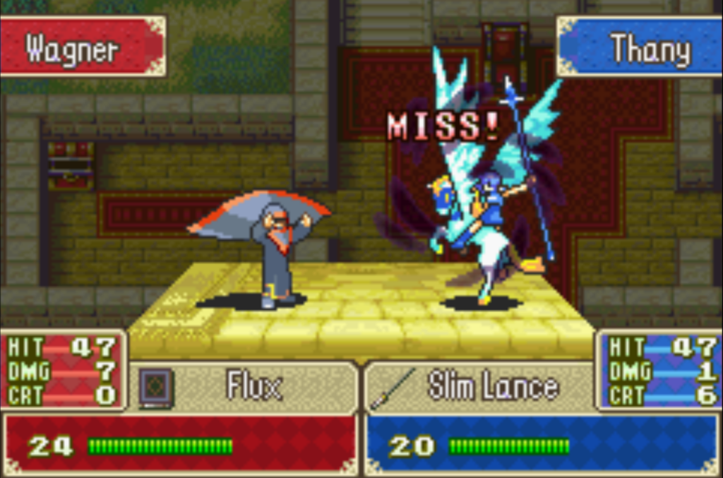 Pegasus Knight's Low Damage