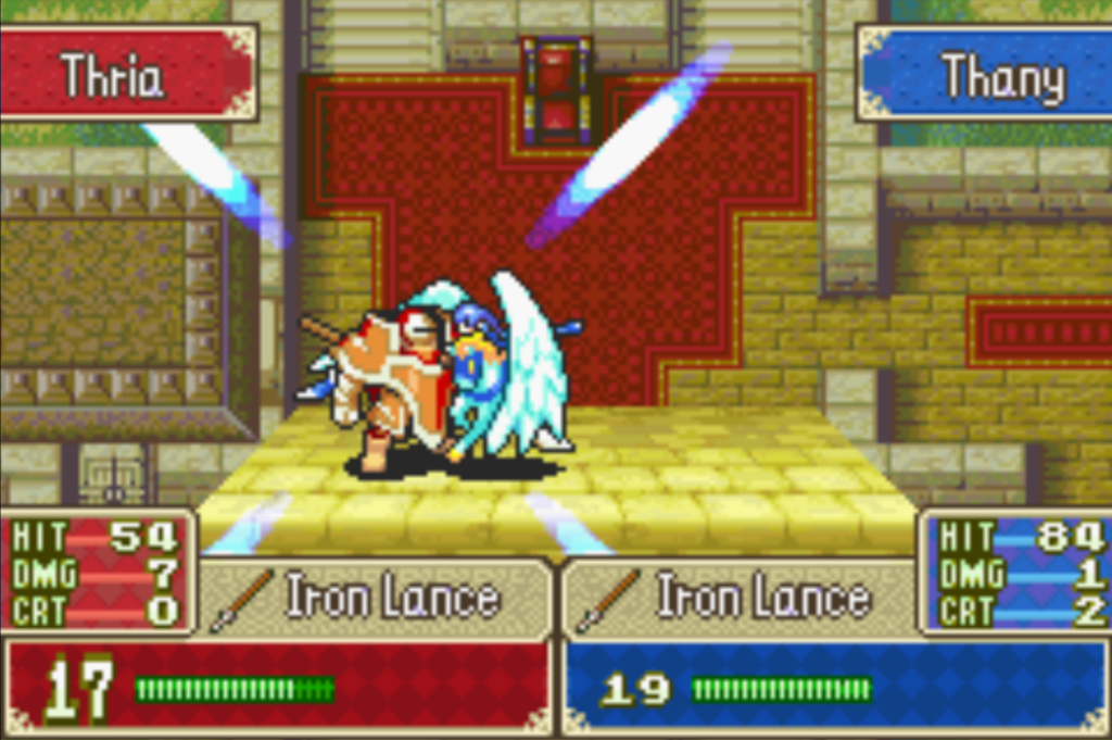 Your Typical Early Game Pegasus Knight