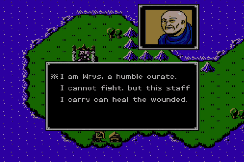 Wrys is the first Priest in the series.