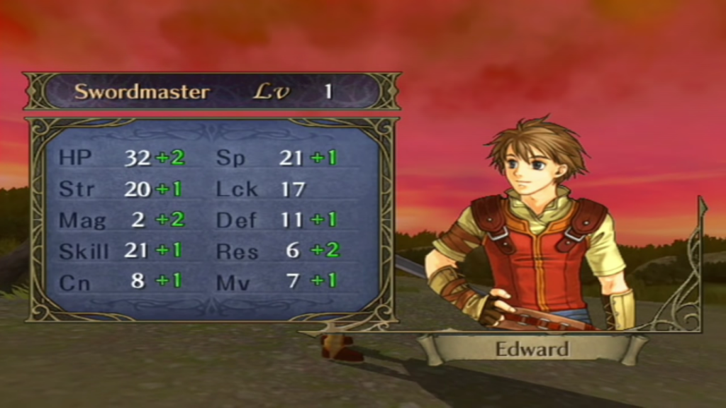 Swordmaster stat spread