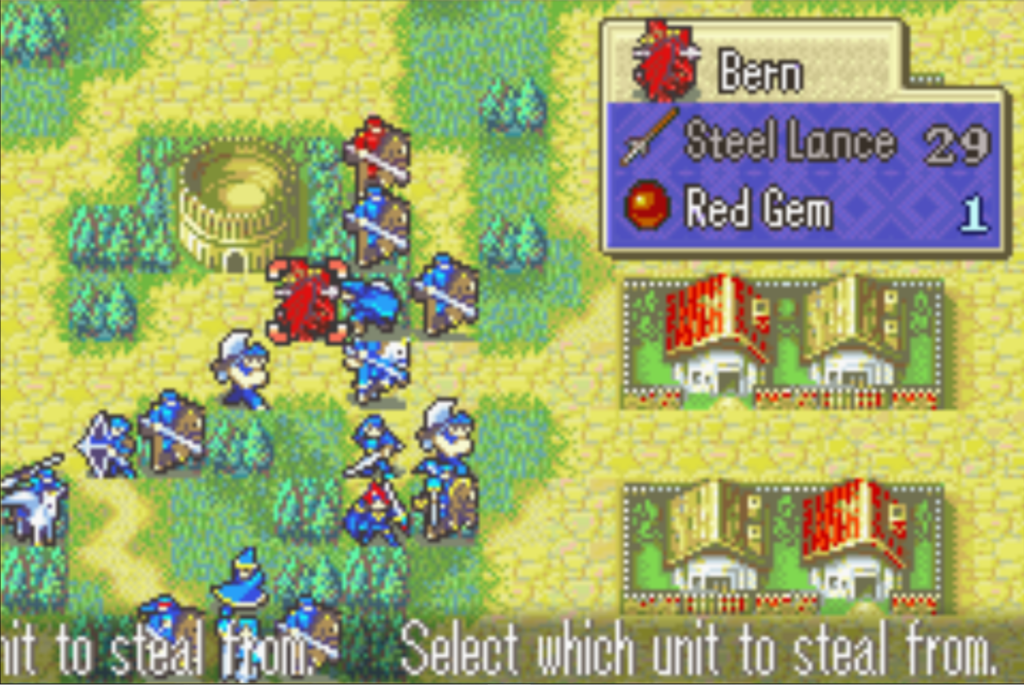 Fire Emblem Stealing Mechanic