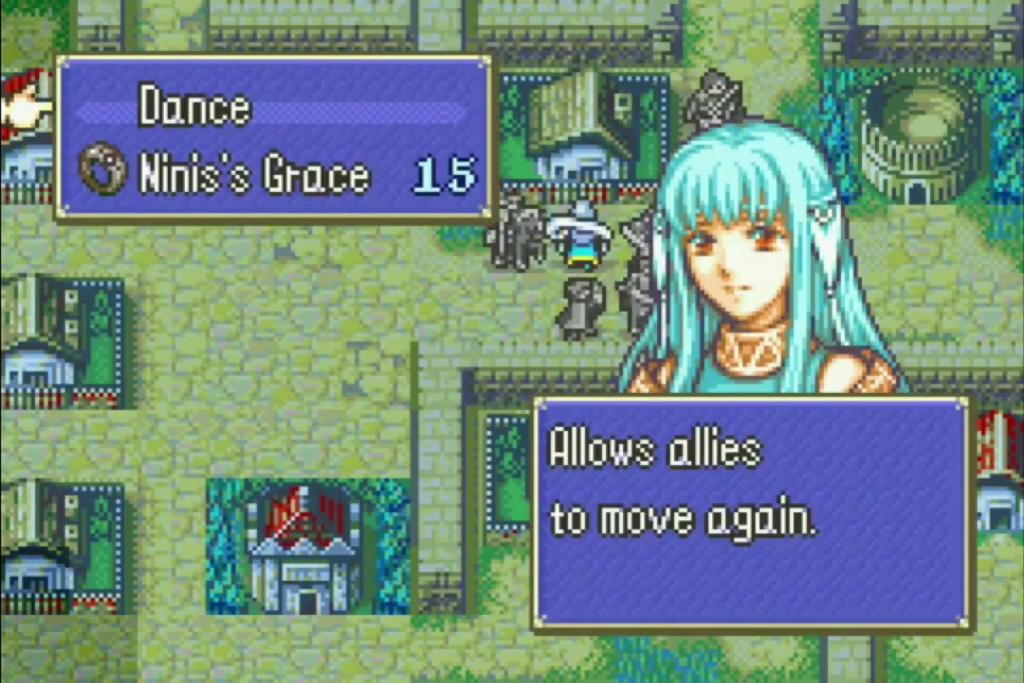 Ninian has access to some useful rings in The Blazing Blade.