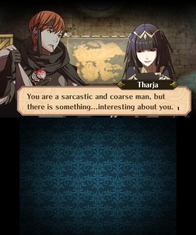 Tharja is sarcastic